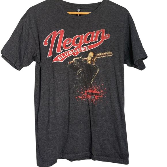 THE WALKING DEAD Negan Sluggers AMC TV Graphic Tee/T-Shirt, Size M - Picture 1 of 7